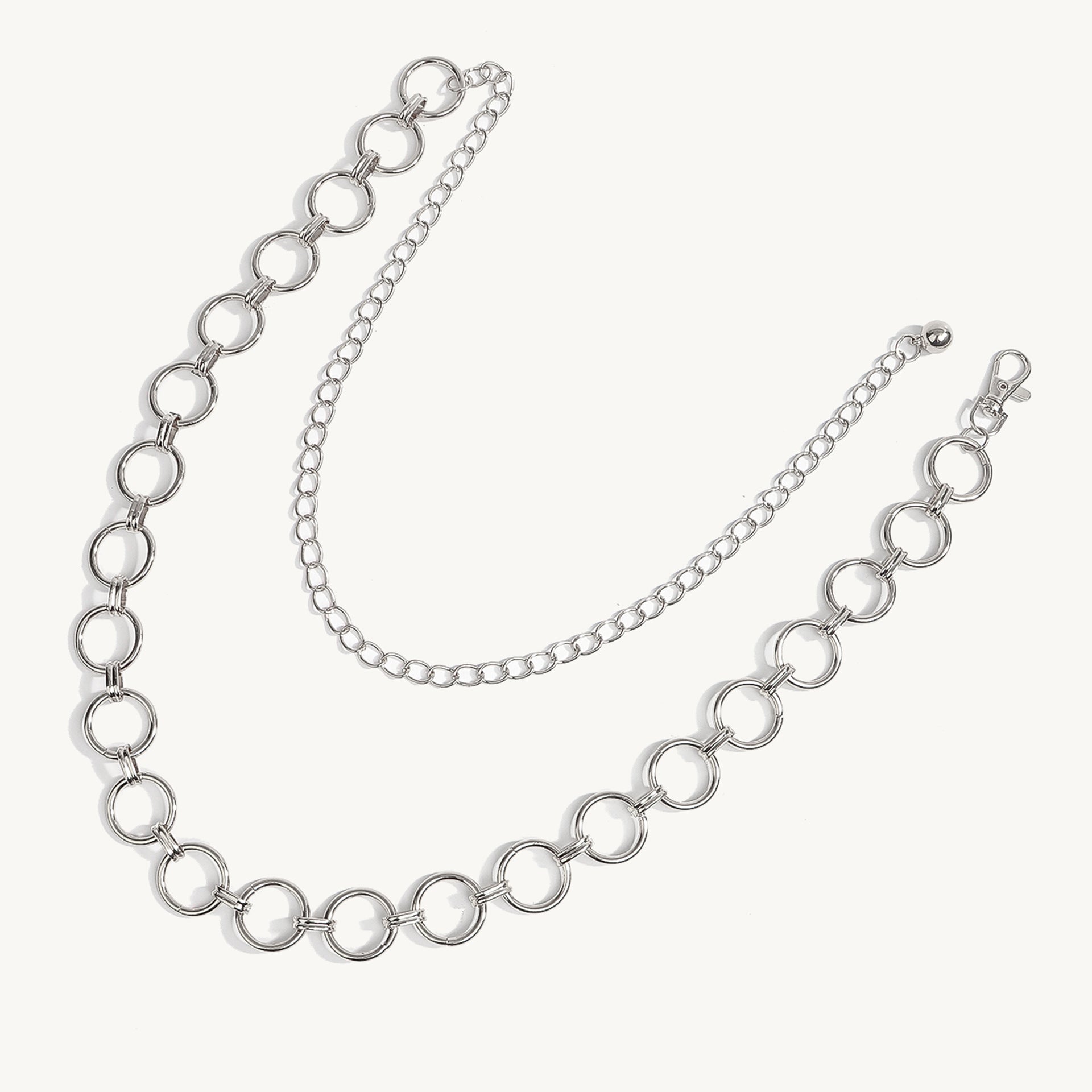 Trendy Round Circle Metal Geom - DippedShop Wholesale - #8371