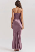 Sexy Strapless Fishtail Maxi Dress - DippedShop Wholesale - #4835