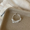 Open Pearl Wrapped Ring - DippedShop Wholesale - #1971
