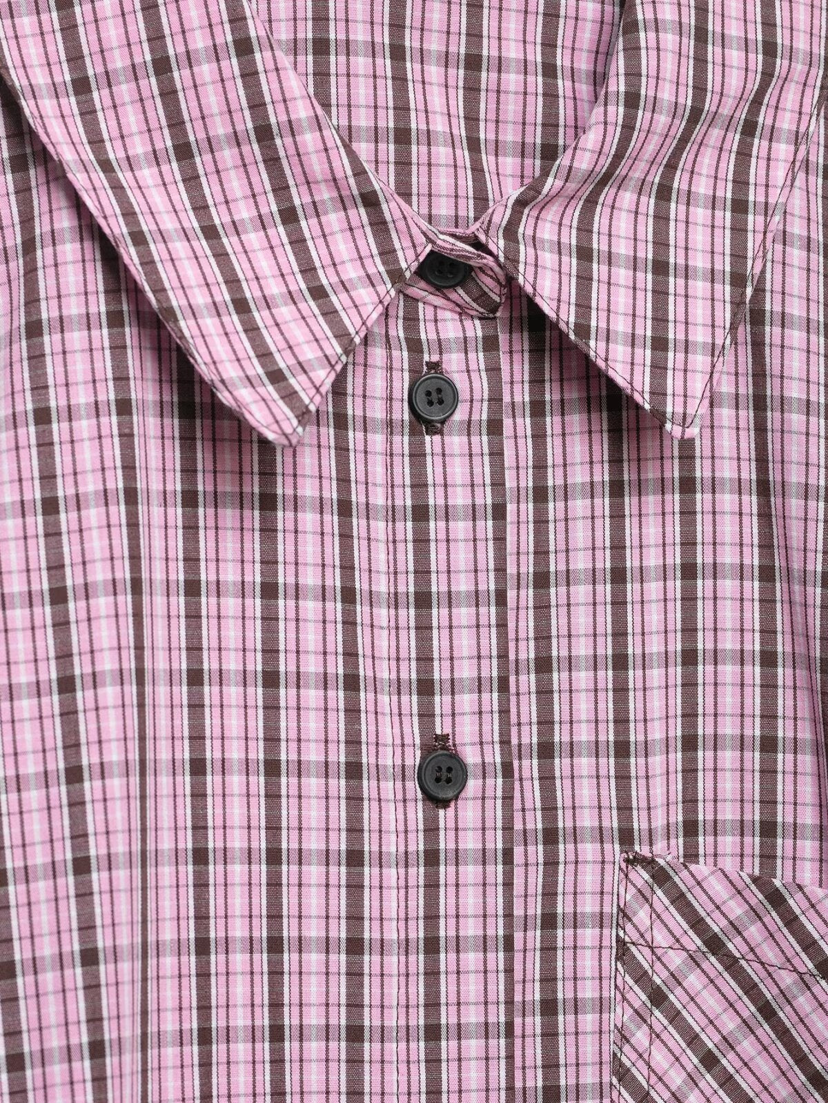 Plaid Long Sleeve Shirt - DippedShop Wholesale - #8851
