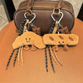 Creative Plush Croissant Pendant Keychain Bag Charm 6W10BBC372