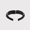 Stylish Solid Color Pearl Statement Headband MK2SPM6W6HBD24