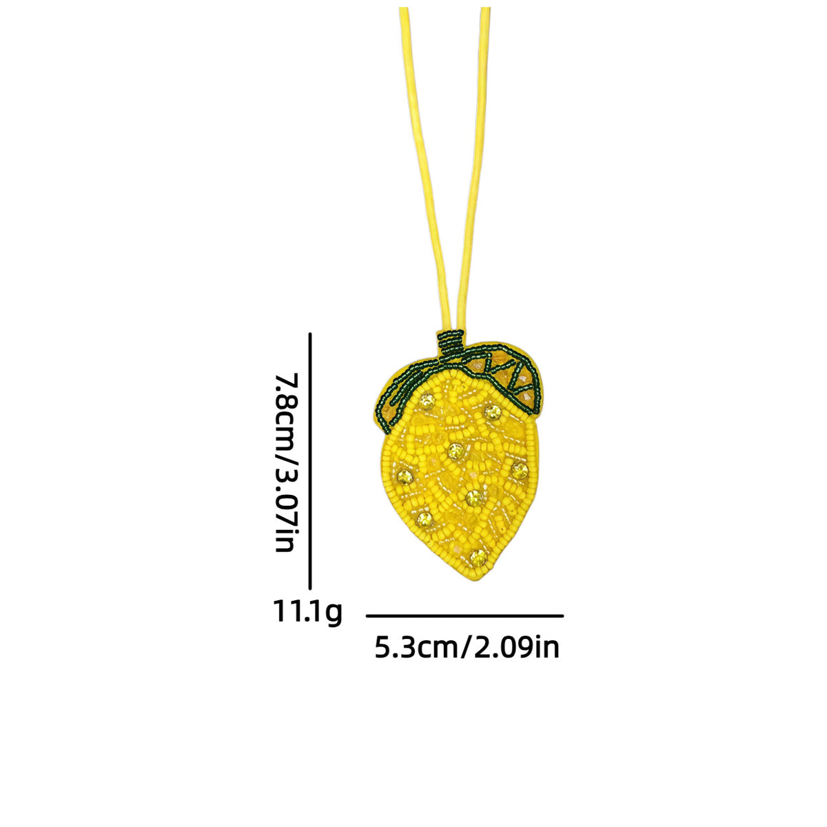Fresh Handmade Beads Cherry Pendant Bag Charm 6W10BBC801