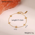 Delicate Gold-Tone Zircon Star - DippedShop Wholesale - #1923