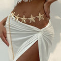Stylish Gold Plated Starfish W - DippedShop Wholesale - #4723