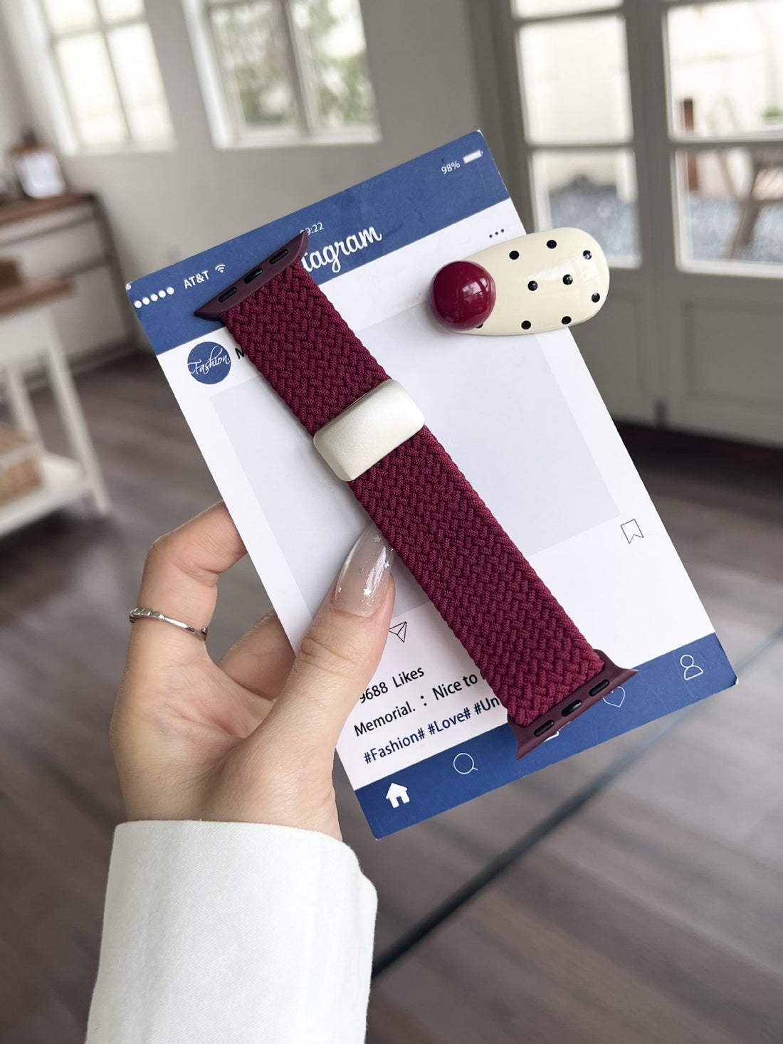 Nylon Magnetic Watch Band - DippedShop Wholesale - #8419
