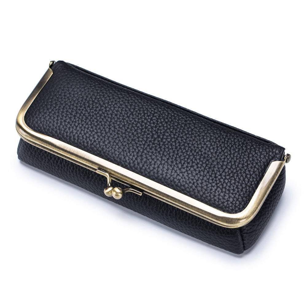 Retro Leather Sunglasses Case - DippedShop Wholesale - #6771