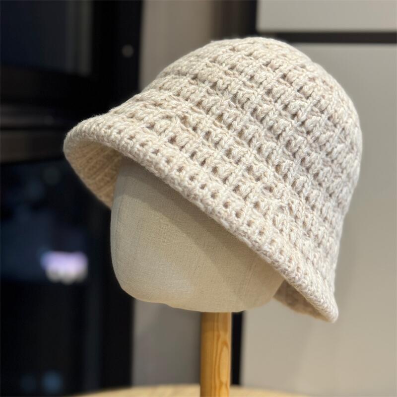 Textured Knit Bucket Hat - DippedShop Wholesale - #0003