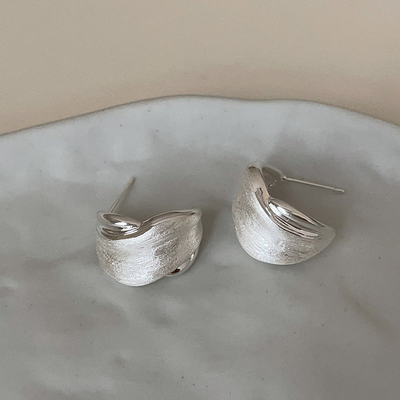Minimalist Irregular Hoop Earrings - DippedShop Wholesale - #5075