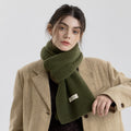 Versatile Knit Imitation Cashmere Scarf 6W6NSW251
