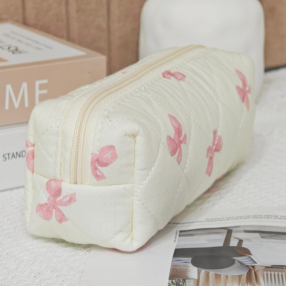 Bow Knot Pencil Case - DippedShop Wholesale - #9731