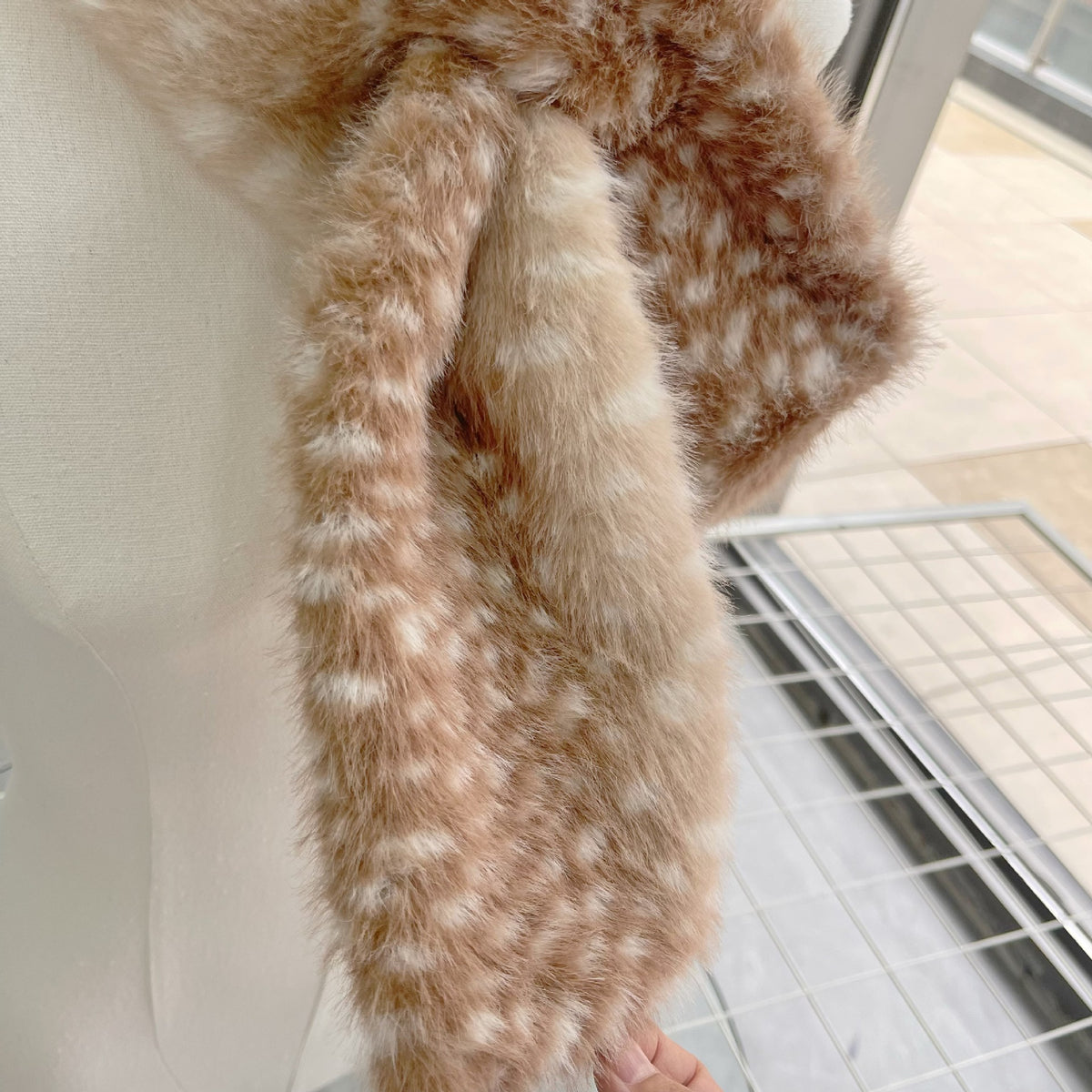 Cute Fawn Spotted Faux Mink - DippedShop Wholesale - #3299