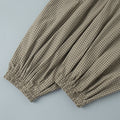 Retro Plaid Lantern Pants - DippedShop Wholesale - #0899