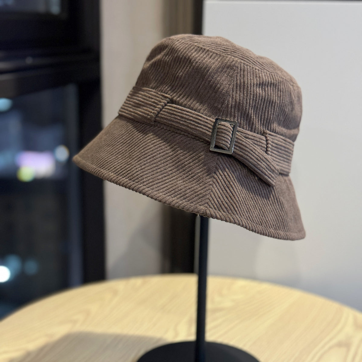 Adjustable Corduroy Bucket Hat - DippedShop Wholesale - #9347