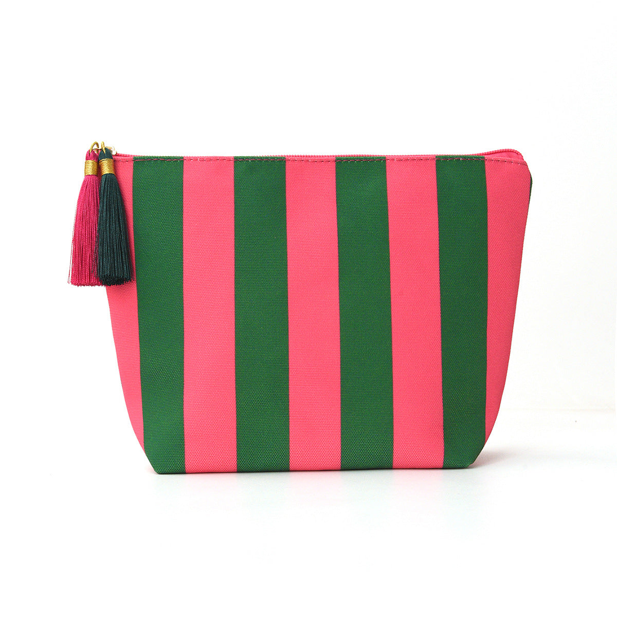 Chic Corduroy Striped Large Capacity Cosmetic Bag MK2BLW6C5CO22