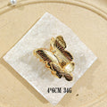Vintage Gold Plated Geometric Large Hair Claw MK2MBEP6W6HCP366