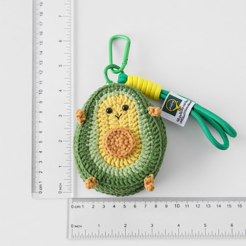 Creative Handmade Crochet  Avocado Mini Bag MK2CCR6W10BBG426