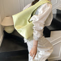 Slouchy Solid Color Commuter Shoulder - DippedShop Wholesale - #2963