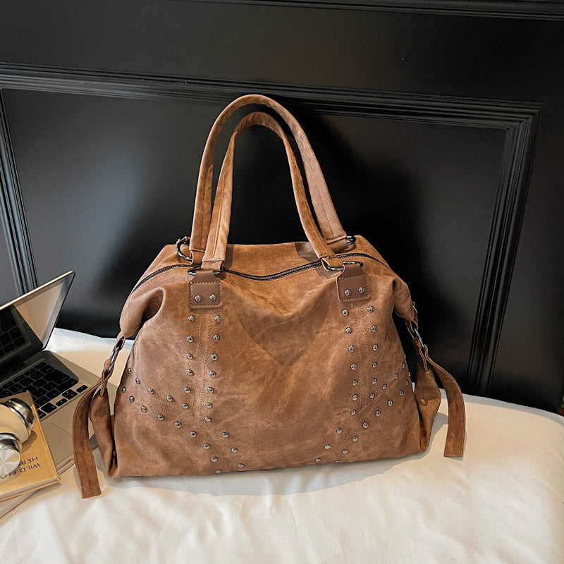 Vintage Washed Leather Large Capacity - DippedShop Wholesale - #9747