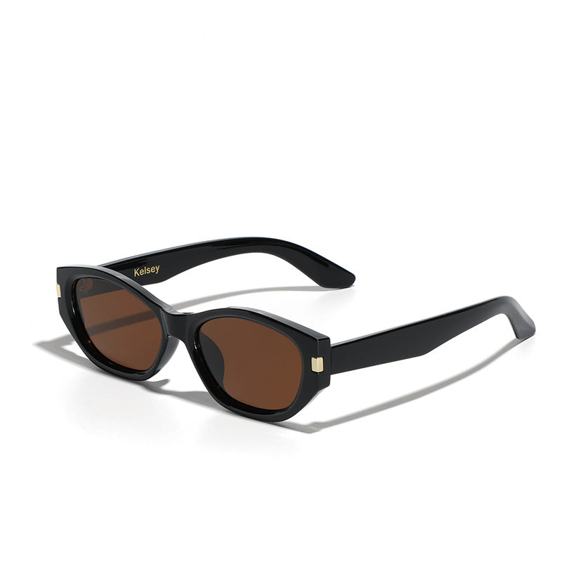 Vintage Cat-Eye Polarized Sunglasses DP25B605