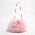 Fluffy Faux Fur Large Capacity Cloud Underarm Bag 6W10BBG2396
