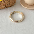 Chunky Gold Plated Irregular Statement Open Bracelet 6W6JBR582