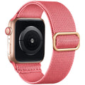 Minimalist Solid Color Nylon Weave Watch Band 6W6JWA111