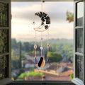 Crystal Moon Shaped Hanging Prism Suncatcher MK2CZAS6H7HLS86