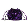 Flower Embroidery Sequin Bucket Bag - DippedShop Wholesale - #1635