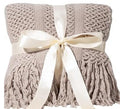 Cable Knit Sofa Blanket - DippedShop Wholesale - #3443