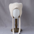 Cute Cat Ear Angora Knit Bonnet 6W6HAT690
