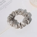 Simple Solid Color Ruffled Hair Scrunchies 6W6HSR332