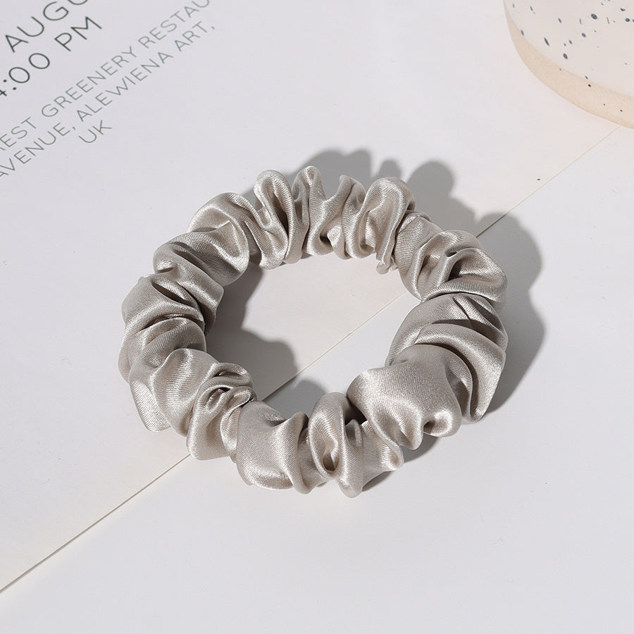 Simple Solid Color Ruffled Hair Scrunchies 6W6HSR332