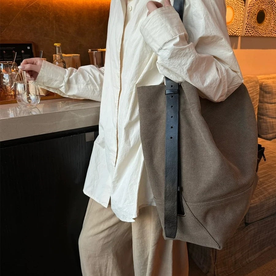 Casual Canvas Large Capacity Shoulder Bag 6W10BBG2000