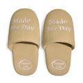 Soft Embroidered Waffle Slippers - DippedShop Wholesale - #0515