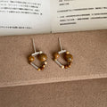 Boho Style Natural Stone Beaded Drop Earrings 6W6JER591