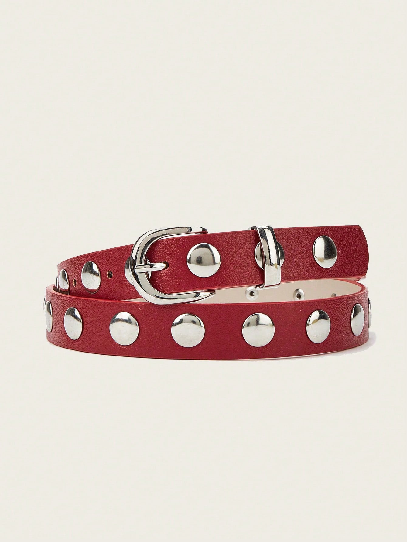 Trendy Punk Style Studded Leather Waist Belt MK2LEEP6W6JBT26