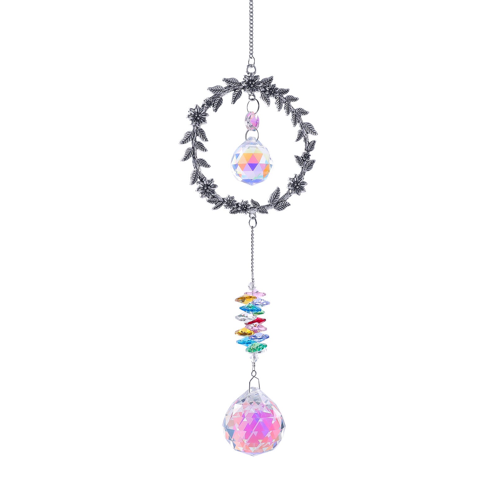 Cute Puppy Pendant Irregular Crystal Hanging Suncatchers MK2CZAS6H7HLS57