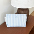 Striped Makeup Bag - DippedShop Wholesale - #8179