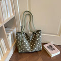 Large Polka Dot Tote Bag - DippedShop Wholesale - #0851