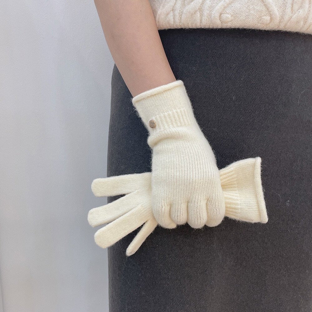 Wool Blend Winter Gloves - DippedShop Wholesale - #4003