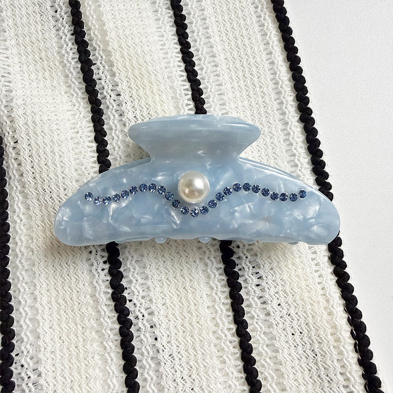 Retro Pearl Rhinestones Acetat - DippedShop Wholesale - #5907