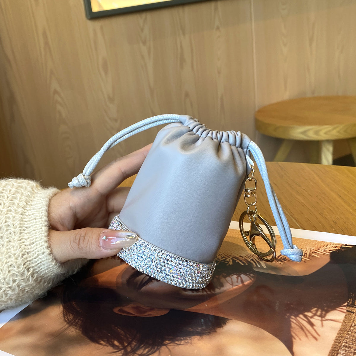 Mini Bucket Coin Purse - DippedShop Wholesale - #9715