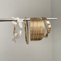 Trendy 5pcs Layered Bead Chain - DippedShop Wholesale - #0467