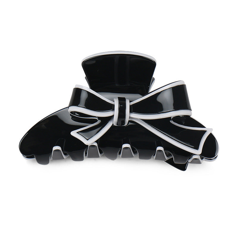 Fashion Bow Knot Large Acetate Hair Claw MK2PPM6W6HCP354