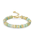 Boho Style Natural Stone Beaded Bracelet 6W6JBR510