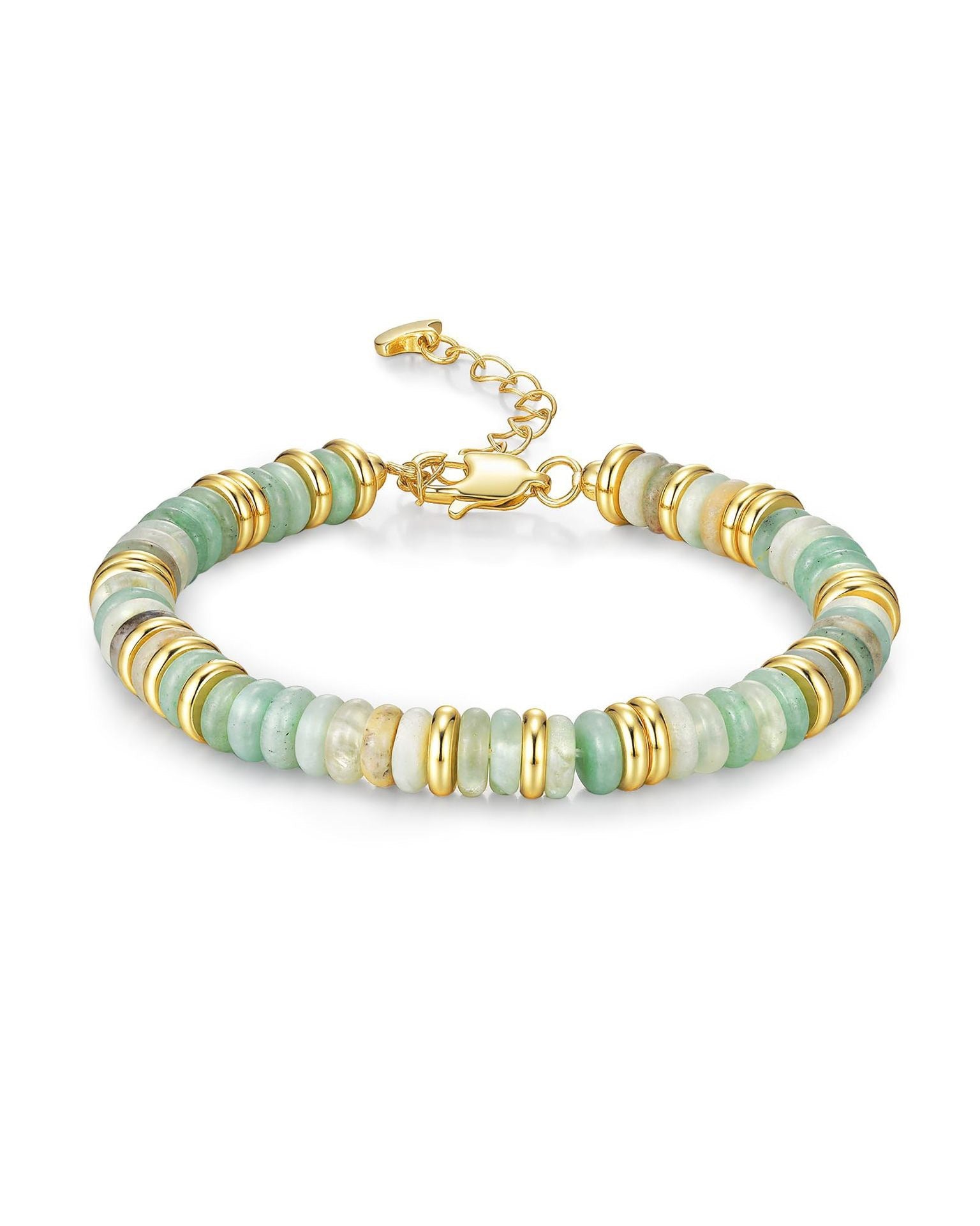 Boho Style Natural Stone Beaded Bracelet 6W6JBR510