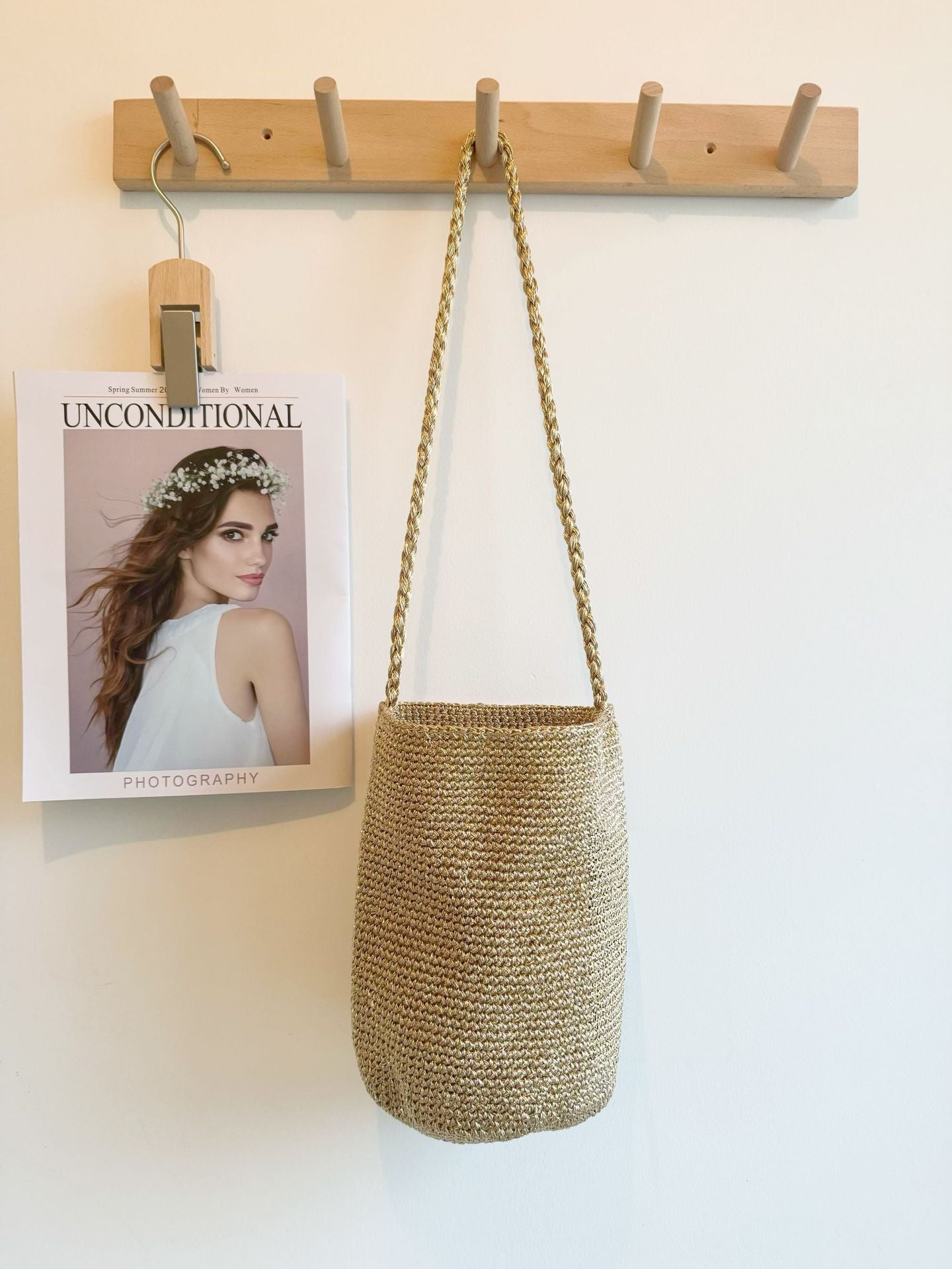 Hand-Woven Shoulder Bag - DippedShop Wholesale - #4883