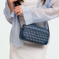 Simple Color Block Square Crossbody Bag 6W10BBG1976