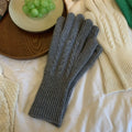 Winter Cable Knit Gloves - DippedShop Wholesale - #2403